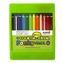 【中古】三菱鉛筆 ポンキーペンシル 12色セット tf8su2k