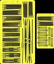 【中古】(未使用・未開封品) 1/700 日本海軍艦艇用 クレーンセットII(重巡用) p1m72rm(3)