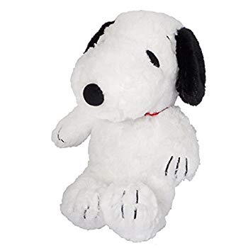 Snoopy - 【中古】【非常に良い】ピーナッツ ハグハグ ぬいぐるみ Sサイズ スヌーピー 黒座高20cm w17b8b5