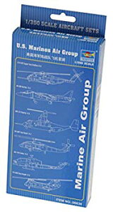 【中古】【非常に良い】トランペッター 1/350 アメリカ海兵隊 航空部隊セット 06639 プラモデル ggw725x