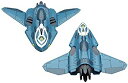 【中古】マクロスデルタ Sv-262Hs ドラケンIII (キース・エアロ・ウィンダミア機)対応リル・ドラケン+ミサイルポッド 1/72スケール 色分け済みプラ...