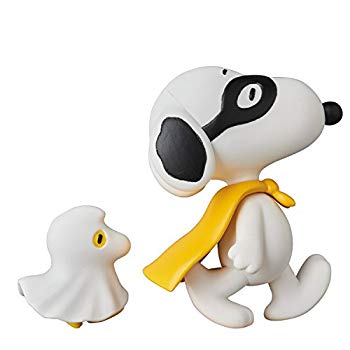 【中古】(未使用・未開封品)　UDF (ウルトラディテールフィギュア) PEANUTS シリーズ7 HALLOWEEN COSTUME SNOOPY & WOODSTOCK ノンスケール PVC製塗装済み完成品 wyeba8q