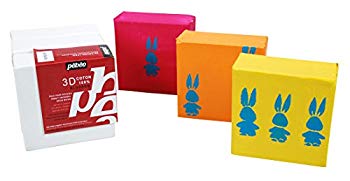 【中古】(未使用・未開封品)　ペベオ 立体キャンバス コットン3Dキャンバス 10X10CM 3P bt0tq1u