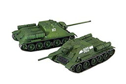 【中古】フジミ模型 1/76 スペシャルワールドアーマーシリーズ No.29 ソビエト駆逐戦車SU-85(2両セット) プラモデル SWA29 mxn26g8