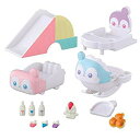 【中古】(未使用・未開封品) キラキラハッピー ひらけ! ここたま あかちゃんここたまおせわセット p706p5g