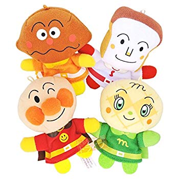 Anpanman - 【中古】(未使用・未開封品)　それいけ！アンパンマン　ふわふわ指人形2　4種類　Bセット 6k88evb