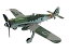 【中古】童友社 1/72 ドイツ軍 フォッケウルフ Fw190D-9 塗装済み完成品 No.5 ggw725x