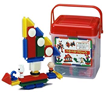 【中古】【非常に良い】ほのぼのペタペタブロック きほんセットSB235レッド wyw801m