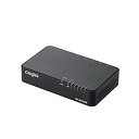【中古】【非常に良い】エレコム スイッチングハブ ギガビット 5ポート マグネット付き 電源内蔵 EHC-G05PN-JB qqffhab