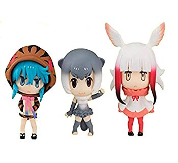 【中古】けものフレンズ　ちょびるめぷち　ツチノコ　トキ　コツメカワウソ　全3種セット n5ksbvb