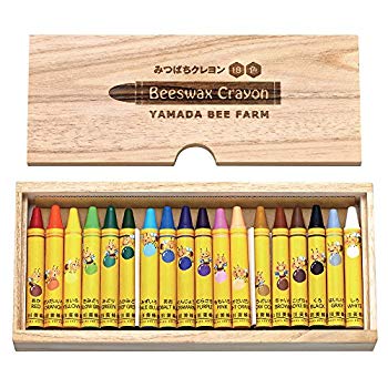 【中古】みつばちクレヨン 1箱（18色入） qqffhabのサムネイル