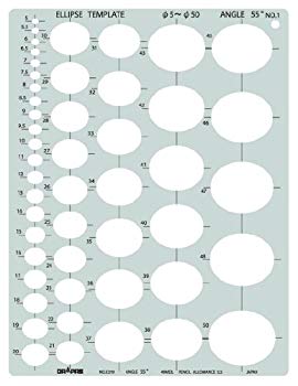 未使用、未開封品ですが弊社で一般の方から買取しました中古品です。一点物で売り切れ終了です。ドラパス テンプレート E219 楕円定規 55度 No.1 31219【メーカー名】ドラパス【メーカー型番】31219【ブランド名】ドラパス(Dra...