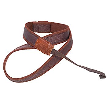 【中古】(未使用・未開封品)　RightOn! STRAPS ウクレレトラップ 幅 2.5cm、長さ 54~63cm UKE HOOK ブラウン qdkdu57