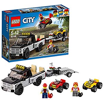 【中古】(未使用・未開封品)　レゴ (LEGO) シティ 四輪バギーとトレーラー 60148 ブロック おもちゃ 男の子 車 0pbj0lf