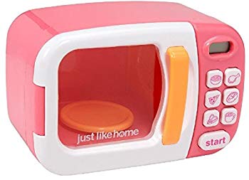 【中古】Just Like Home 電子レンジ with Play Food ピンク ggw725x