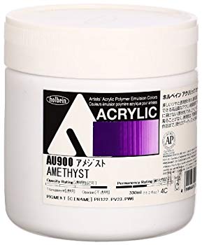 【中古】ホルベイン アクリル絵具 アクリリックカラー アメジスト AU900 330ml khxv5rg