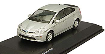 【中古】京商オリジナル 1/64 トヨタ プリウス PHV シルバーメタリック 完成品 qqffhab