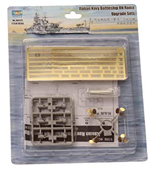 【中古】トランペッター 1/350 イタリア海軍 戦艦ローマ アップグレードパーツ g6bh9ry