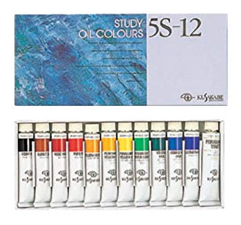 【中古】【非常に良い】クサカベ 油絵具 習作用 油絵具セット 11色セット 5S-12 20ml 2mvetro