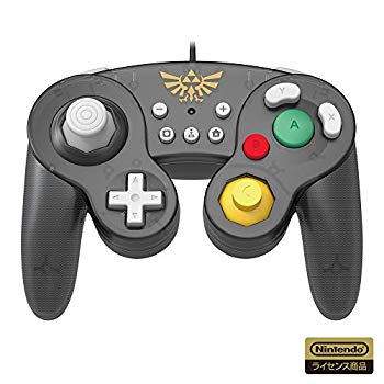 【中古】【任天堂ライセンス商品】ホリ クラシックコントローラー for Nintendo Switch ゼルダ【Nintendo Switch対応】 mxn26g8