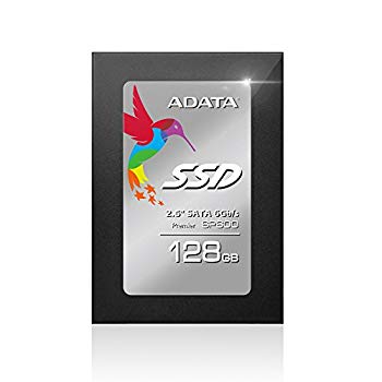 【中古】【非常に良い】ADATA SSD 128GB 2.5インチ SATA3 6Gb/s MLC採用 3年保証 ASP600S3-128GM-C i8my1cf