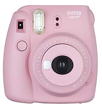 【中古】【非常に良い】FUJIFILM インスタントカメラ チェキ instax mini8プラス 接写レンズ・純正ハンドストラップ付き ストロベリー INS MINI 8P STRAWBERRY w17b8b5