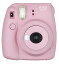 【中古】FUJIFILM インスタントカメラ チェキ instax mini8プラス 接写レンズ・純正ハンドストラップ付き ストロベリー INS MINI 8P STRAWBERRY w17b8b5