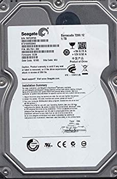 【中古】【非常に良い】Seagate 3.5インチ内蔵HDD 1TB 7200rpm S-ATAII 32MB ST31000528AS 2mvetro