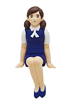 【中古】コップのフチ子 ソフビのフチ子 ネイビー d2ldlup