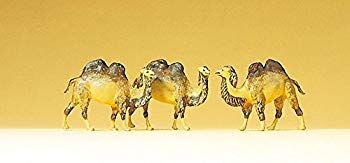 【中古】(未使用・未開封品)　プライザー ふたこぶらくだ3頭 塗装済完成品 N(1/160) 79711 7z28pnb