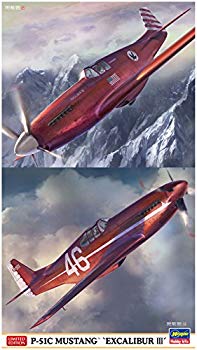 【中古】ハセガワ 1/72 飛行機シリーズ アメリカ P-51C ムスタング エクスカリバー3 プラモデル 02215 ..