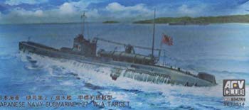 【中古】AFVクラブ 1/350 伊号第27潜水艦 甲標的搭載型 プラモデル i8my1cf