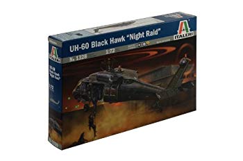 【中古】タミヤ イタレリ 1/72 飛行機シリーズ 1328 シコルスキー UH-60 ブラックホーク ナイトレイド 38328 プラモデル tf8su2k