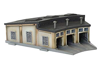 【中古】(未使用・未開封品) ロクハン Zゲージ S038 扇形機関庫 f4u0baa