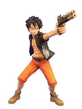 【中古】【非常に良い】DOOR PAINTING COLLECTION FIGURE ワンピースシリーズ第1弾 モンキー D ルフィ 三銃士Ver. (1/7スケール PVC塗装済み完成品) wgteh8f