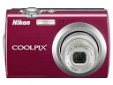 【中古】Nikon デジタルカメラ COOLPIX (クールピクス) S230 ローズレッド S230RD 2mvetro