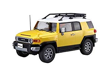 【中古】フジミ模型 1/24 車NEXTシリーズ No.10 トヨタ FJクルーザー (ツートーンイエロー) 色分け済み プラモデル 車NX10 mxn26g8