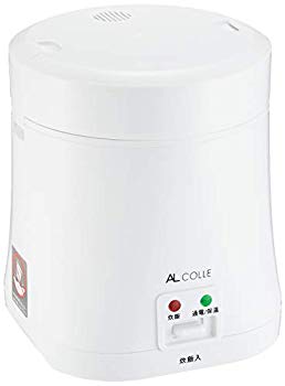 (中古品)AL COLLE 【炊飯時間33分 2膳用(1.5合) ミニ炊飯器】 ミニライスクッカー ホワイト ARC-103/W【メーカー名】アルファックス・コイズミ【メーカー型番】ARC-103/W【ブランド名】アルファックス・コイズミ【商品説明】AL COLLE 【炊飯時間33分 2膳用(1.5合) ミニ炊飯器】 ミニライスクッカー ホワイト ARC-103/Wメーカー型番:ARC-103/Wサイズ:W155×D155×H180mm本体重量:880g素材・材質:PP樹脂原産国:中国当店では初期不良に限り、商品到着から7日間は返品を 受付けております。品切れの場合は2週間程度でお届け致します。ご注文からお届けまで1、ご注文⇒24時間受け付けております。2、注文確認⇒当店から注文確認メールを送信します。3、在庫確認⇒中古品は受注後に、再メンテナンス、梱包しますので　お届けまで3日〜10日程度とお考え下さい。4、入金確認⇒前払い決済をご選択の場合、ご入金確認後、配送手配を致します。5、出荷⇒配送準備が整い次第、出荷致します。配送業者、追跡番号等の詳細をメール送信致します。6、到着⇒出荷後、1〜3日後に商品が到着します。当店はリサイクル専門店につき一般のお客様から買取しました中古扱い品です。