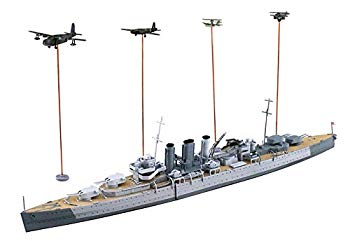 【中古】(未使用・未開封品) 青島文化教材社 1/700 ウォーターラインシリーズ 限定 イギリス海軍 重巡洋艦 ドーセットシャー ビスマルク追撃戦 プラモデル...