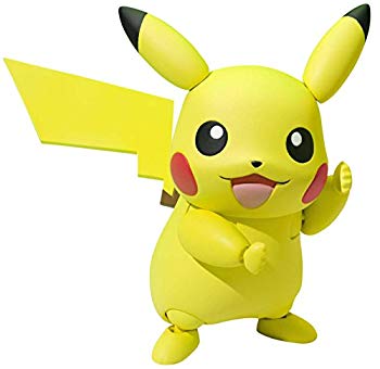 【中古】S.H.フィギュアーツ ポケットモンスター ピカチュウ 約100mm PVC ABS製 塗装済み可動フィギュア ggw725x