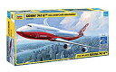 【中古】ズベズダ 1/144 ボーイング 747-8 民間旅客機 プラモデル ZV7010 g6bh9ry