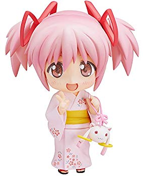 【中古】ねんどろいど 劇場版 魔法少女まどか☆マギカ 鹿目まどか 浴衣Ver. ノンスケール ABS&PVC製 塗装済み可動フィギュア d2ldlup