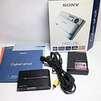 Mamiya - 【中古】SONY サイバーショット DSC-T9 B (600万画素 3倍ズーム ブラック) 6g7v4d0