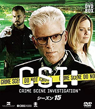 【中古】CSI:科学捜査班 コンパクト DVD-BOX シーズン15 n5ksbvb