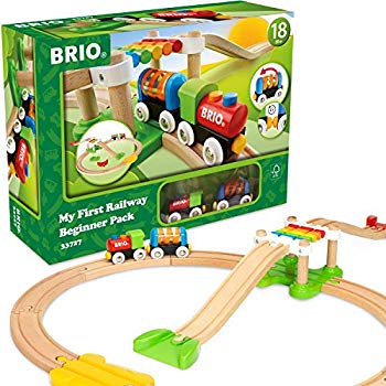 【中古】【非常に良い】BRIO (ブリオ) レールウェイ マイファースト ビギナーセット [ 木製レール おもちゃ ] 33727 qqffhab