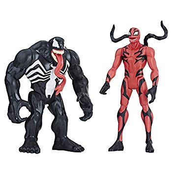 【中古】ハズブロ マーベル ベノムシリーズ ヴェノム カーネイジ フィギュア セット Hasbro MARVEL VENOM CARNAGE z2zed1b