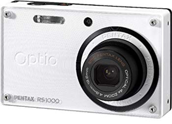 【中古】(未使用・未開封品)　PENTAX デジタルカメラ Optio RS1000 ホワイト 1400万画素 27.5mm 光学4倍 着せ替え デジタルカメラ OptioRS1000WHOPTIORS1000WH tu1jdyt