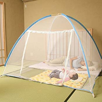 【中古】軽涼ワンタッチ蚊帳 レギュラーサイズ (200×180×150cm) tf8su2k