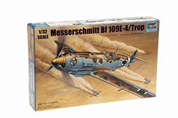 【中古】【非常に良い】トランペッター 1/32 ビックスケールエアクラフトシリーズ ドイツ軍 メッサーシュミットBf109E-4/Trop プラモデル g6bh9ry