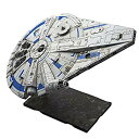 【中古】(未使用・未開封品) スター・ウォーズ ミレニアム・ファルコン(ランド・カルリジアンVer.) 1/144スケール プラモデル bt0tq1u